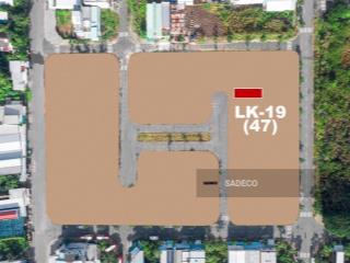 Bán đất nền lk19  47 dự án kdc long hậu, giá cực chất 21.633 tr/m2, 123,5 m2 tại long hậu, long an