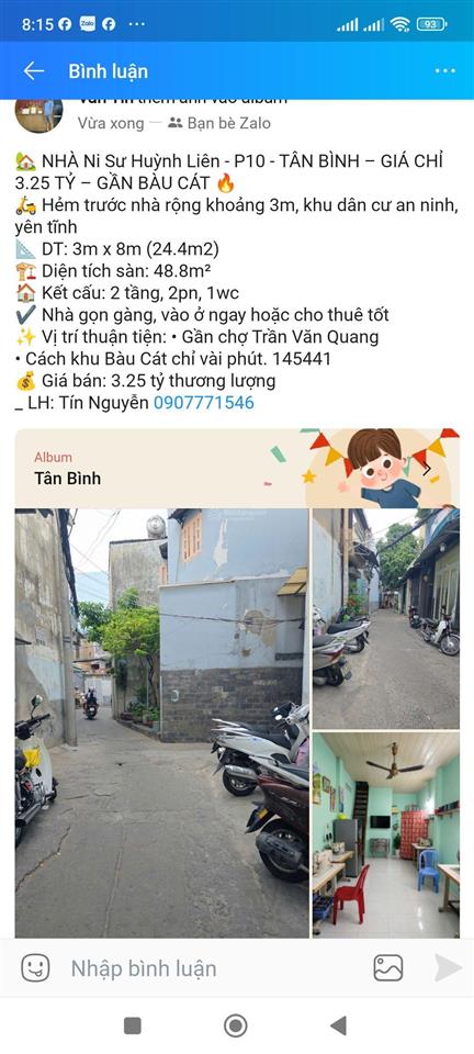 Nhà đẹp 4 tầng hxh thông nguyễn tư giản, p.12, gò vấp chỉ 5,3 tỷ