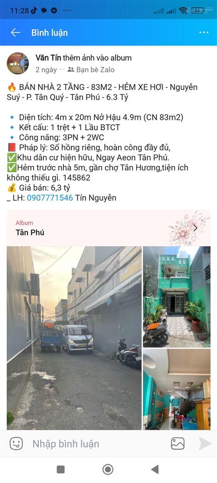 Bán nhà thống nhất p16  gò vấp 46m nở hậu  chỉ 6.5 tỷ
