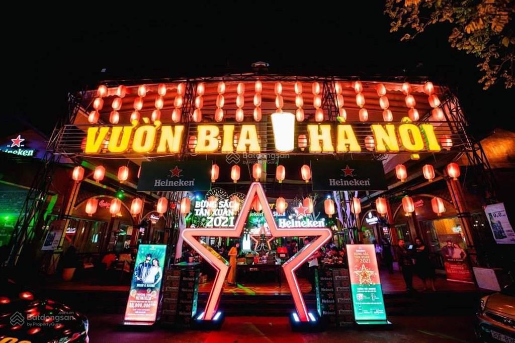 Vườn bia, nhà hàng quá đỉnh! 850m2 mặt tiền 20m chỗ để xe bao la  200tr/th