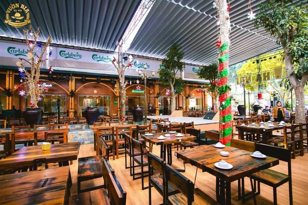 Vườn bia, nhà hàng quá đỉnh! 850m2 mặt tiền 20m chỗ để xe bao la  200tr/th