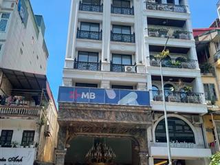 Tòa nhà phố triệu việt vương 160m2 x 9 tầng, hầm mặt tiền 7m  350tr/th