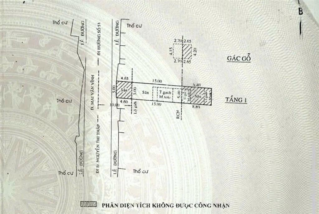 Mặt tiền mai văn vĩnh, quận 7  diện tích sử dụng 145m²  đường 20m  khai thác dòng tiền ổn định