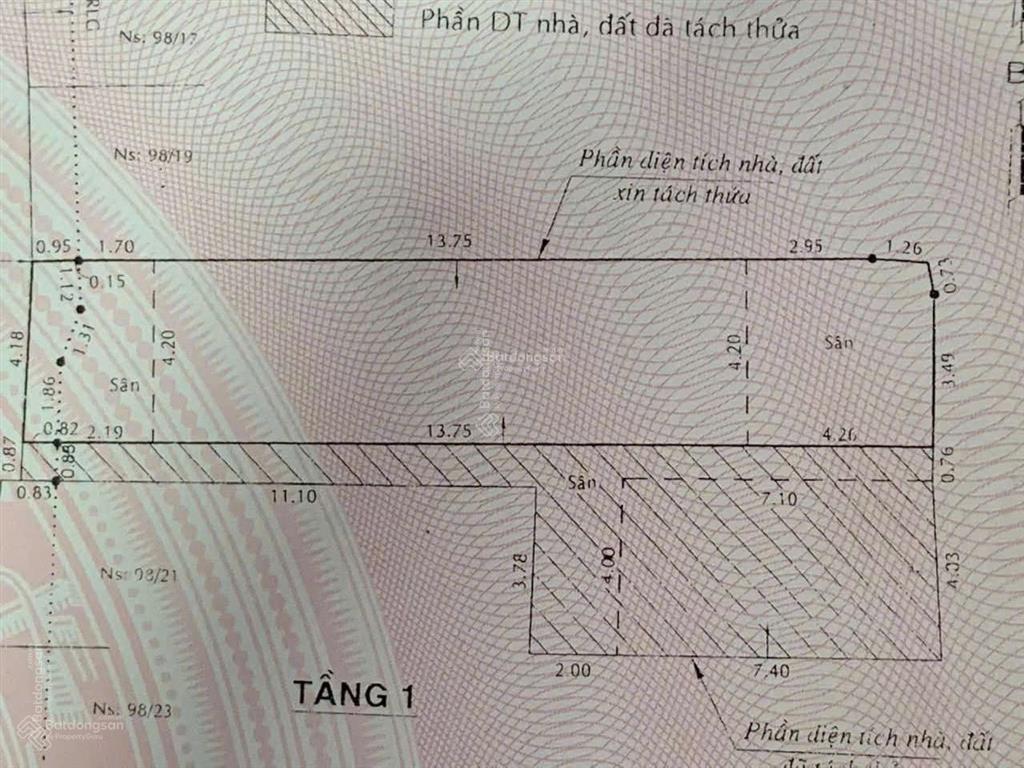 Bán nhà hẻm xe hơi bùi văn ba q7, 4.1x21m, nở hậu, phù hợp ở, chdv, spa, văn phòng