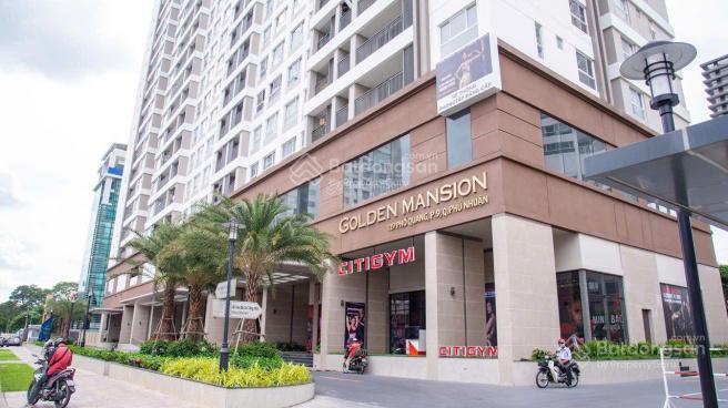 Căn hộ golden mansion 2pn 2wc nội thất đầy đủ, tầng cao, view ban công mát mẻ, tiện ích cao cấp