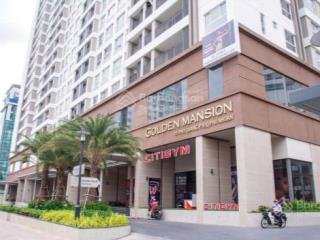 Căn hộ golden mansion 2pn 2wc nội thất đầy đủ, tầng cao, view ban công mát mẻ, tiện ích cao cấp