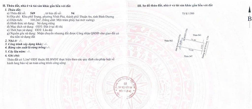 Bán nhà riêng 4,899 tỷ, 100m2 tại vĩnh phú 14, thuận an, bình dương