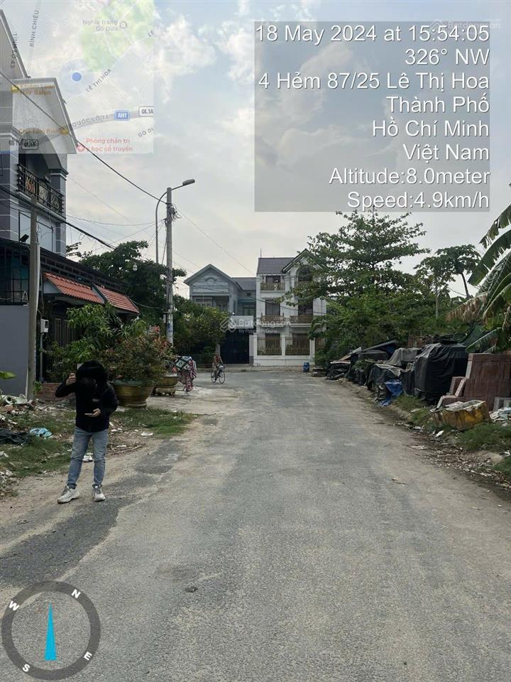 Cần bán lô đất mt đường số 1, nguyễn thị hoa, thủ đức, gần cầu vượt gò dưa, chợ đầu mối