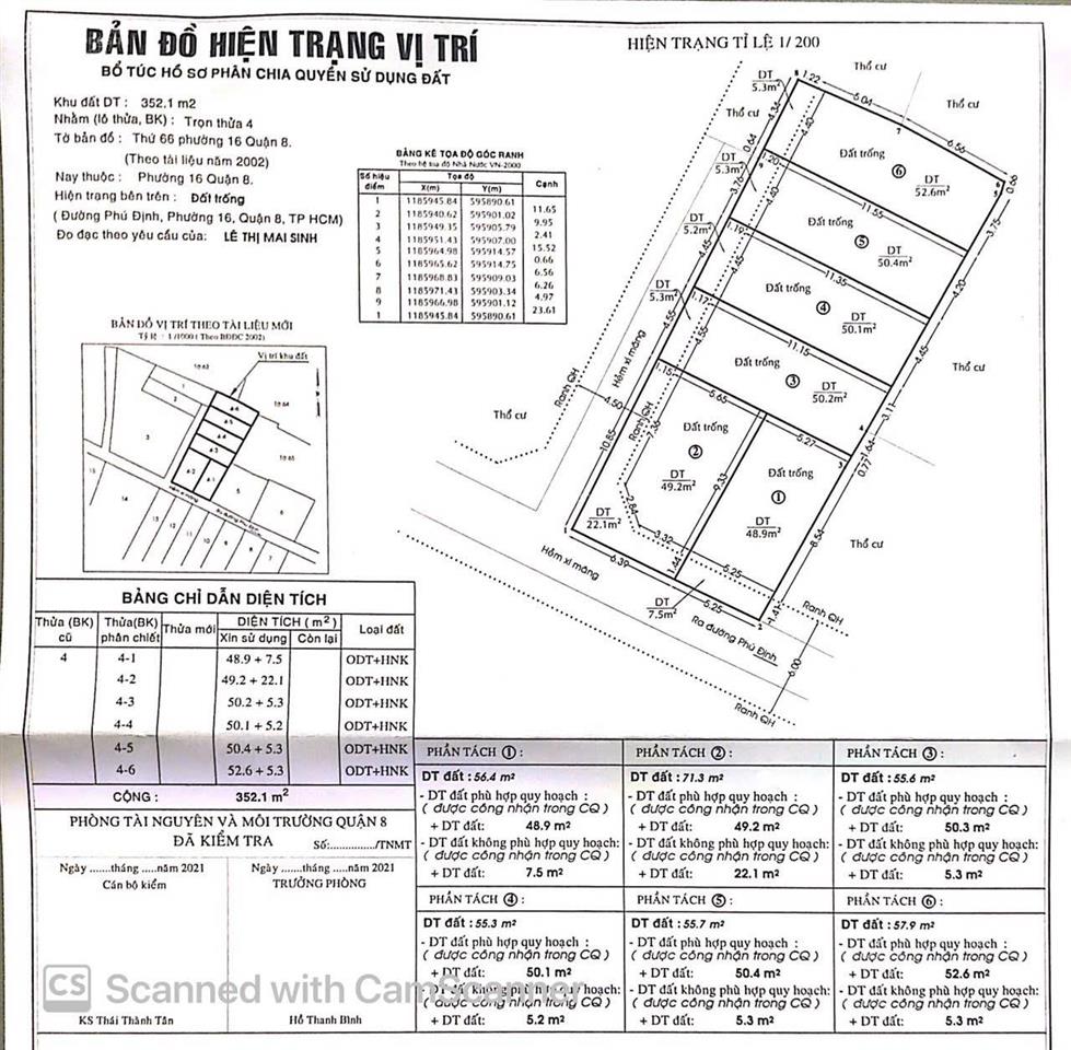 Chính chủ gửi bán lô đất 2 mặt tiền tại phường 16, quận 8, ngang 11,6m, đường xe hơi, full thổ