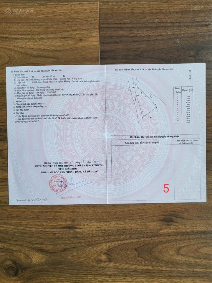 Mình chính chủ bán đất vườn mặt tiền đường nhựa 5m, suối ôm đất thích hợp nhà vườn, nghỉ dưỡng