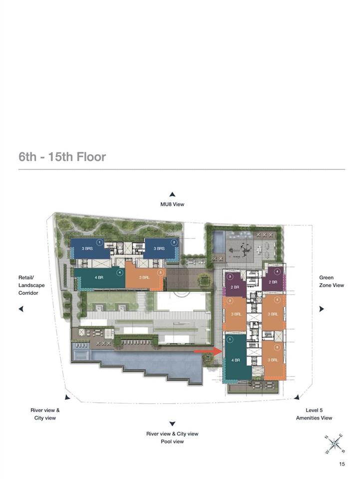 Bán căn hộ siêu phẩm the cove empire city| 4pn | view sông và quận 1 | 228m2