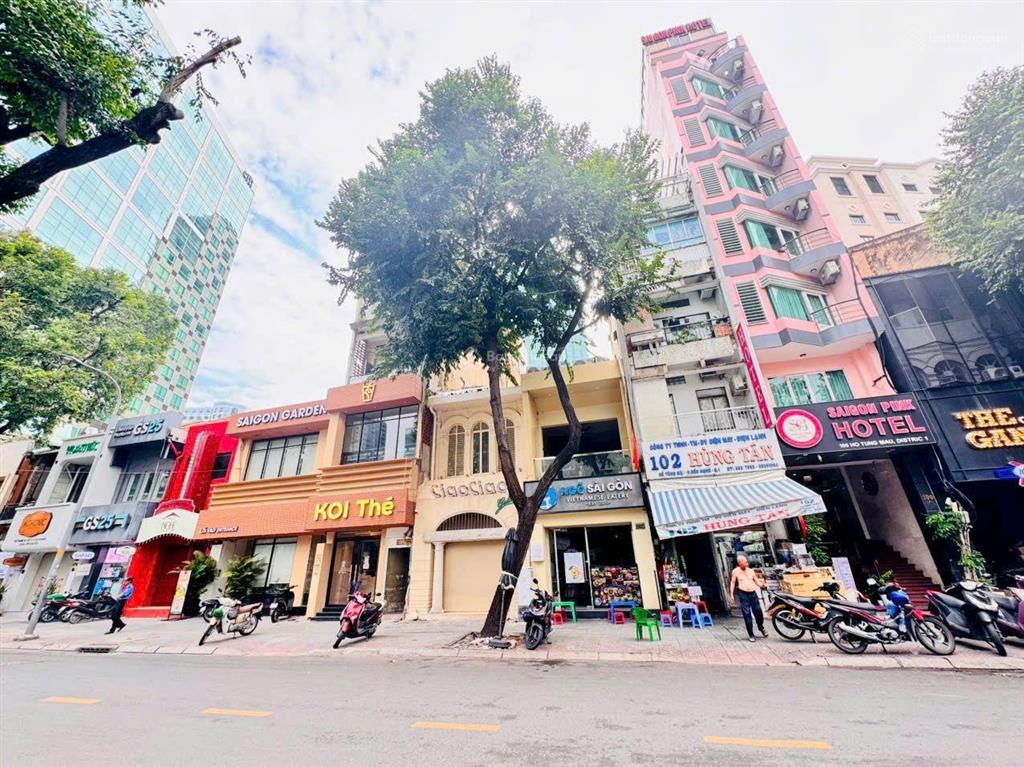 Quận 1bán nhà 2 tầng mặt tiền hồ tùng mậudt 4m*18m vuông vứchdt thuê sẵn 120tr/thgiá trị hiếm
