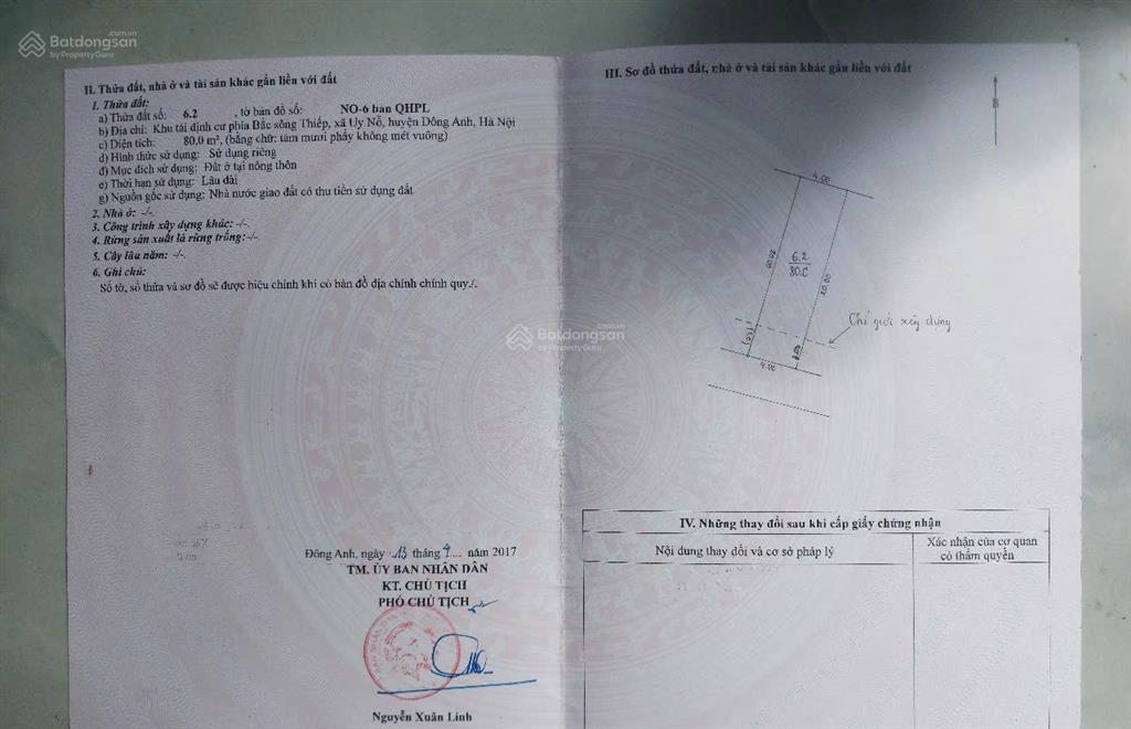 Đất rẻ đẹp tại uy nỗ  đông anh