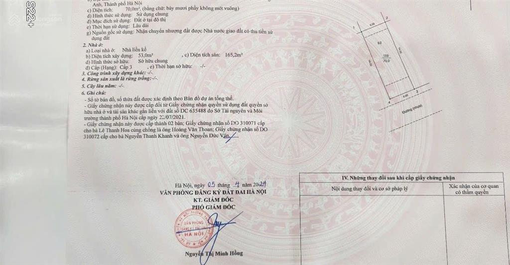Bán nhà đất dự án 319
 lô đất đẹp nhất khu vực trước mặt là khu nhà ở xã hội
 vỉa hè 5m