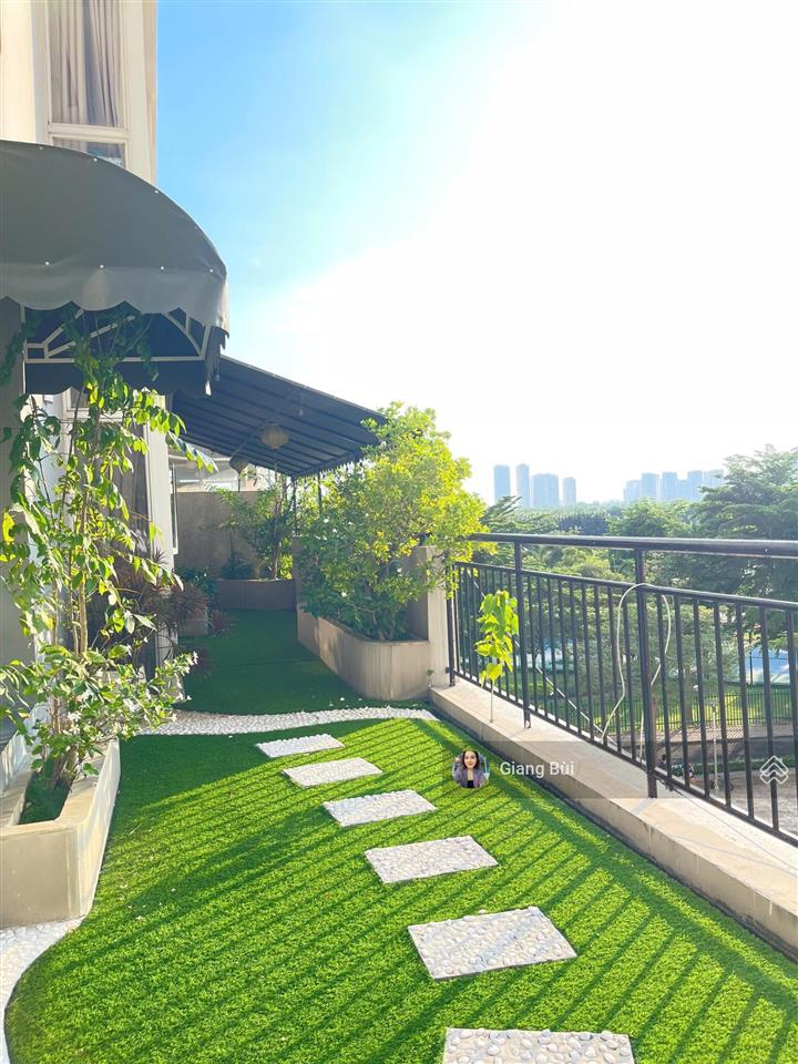 Cho thuê căn hộ riverside sân vườn 3 mặt, 2pn đầy đủ nội thất. giá chỉ 25 triệu