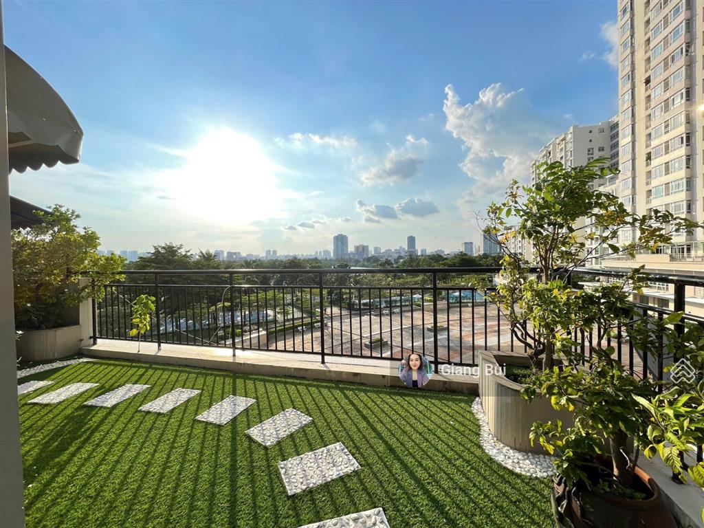 Cho thuê căn hộ riverside sân vườn 3 mặt, 2pn đầy đủ nội thất. giá chỉ 25 triệu