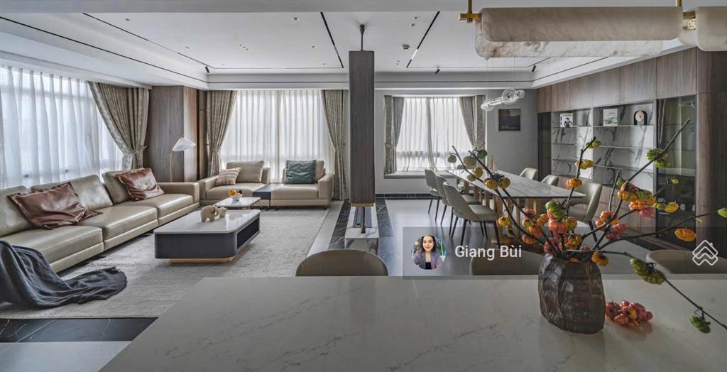 Cho thuê căn hộ cao cấp riverside residence 180m2  nội thất như hình.  0903 856 *** ms giang