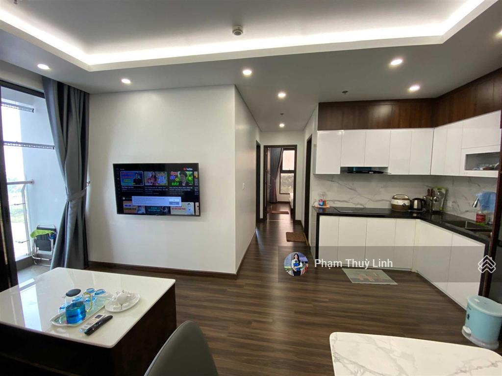 Cho thuê căn 2 phòng ngủ full đồ hoàng huy grand tower sở dầu giá 9 triệu bao phí