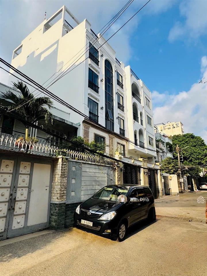 Hàng hiếm lê quang định  hoàng hoa thám  ngang 5m công nhận 106m²  quy mô xây hầm 6 tầng