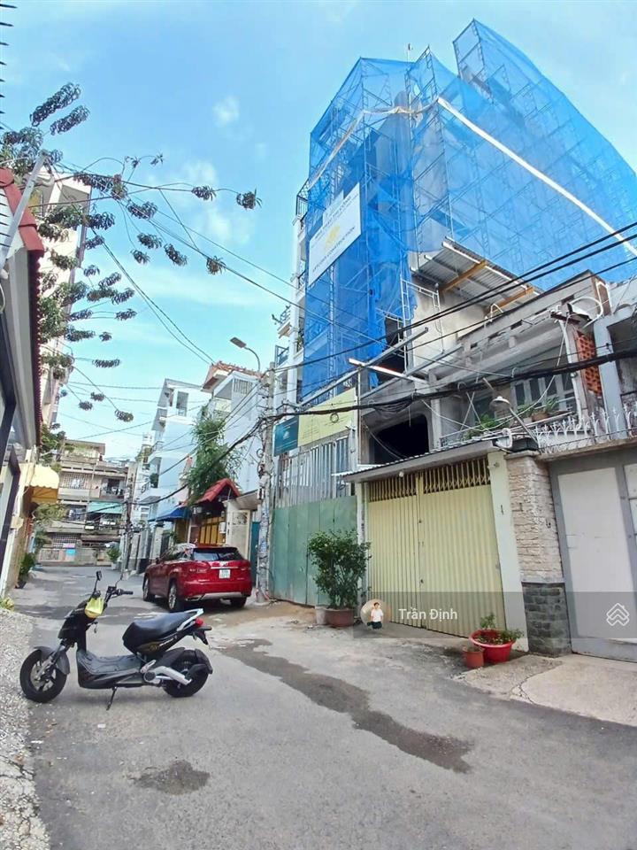 Hàng hiếm lê quang định  hoàng hoa thám  ngang 5m công nhận 106m²  quy mô xây hầm 6 tầng