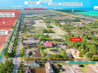 Lô đất vuông vắn, nằm ngay ngã 3, vị trí thuận lợi kinh doanh  đường nhựa cực rộng