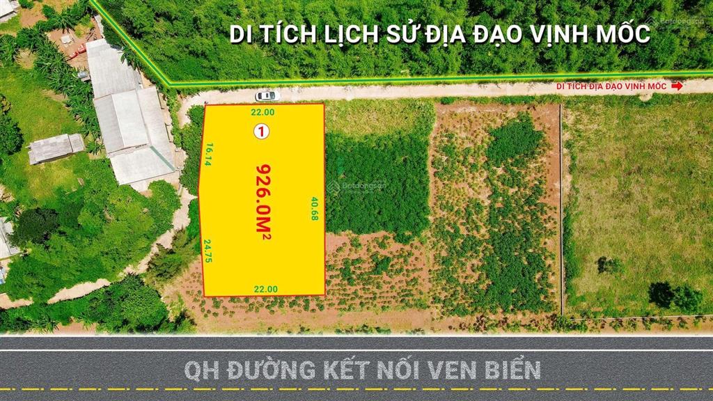 Siêu phẩm lô đất full thổ cư biển vịnh mốc gần 1000m2