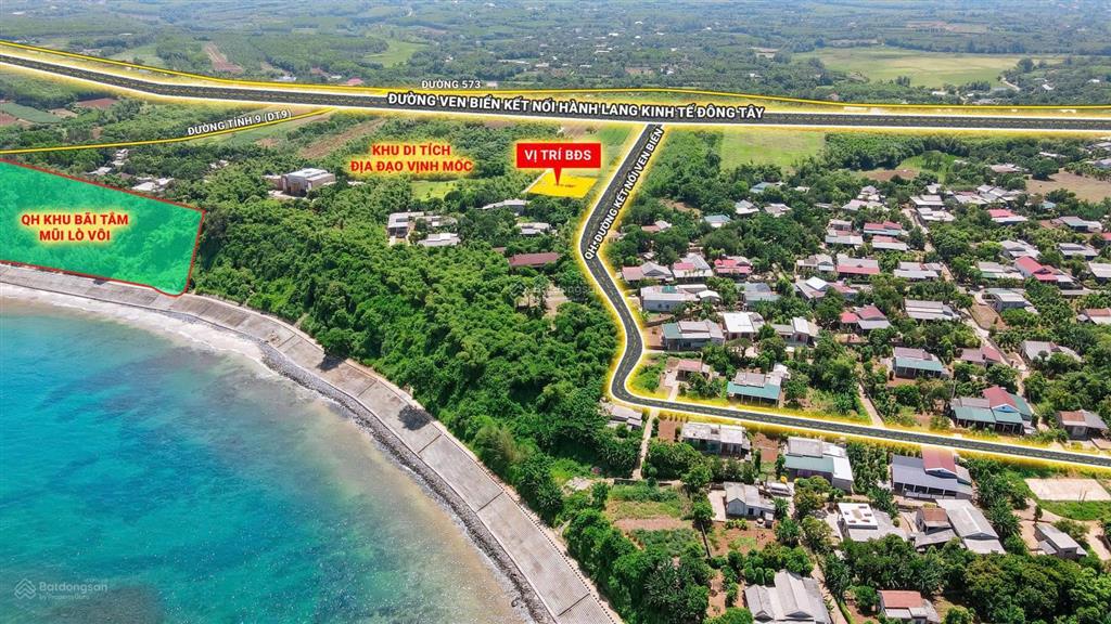 Siêu phẩm lô đất full thổ cư biển vịnh mốc gần 1000m2