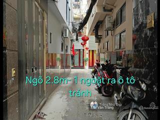 Phú đô, từ liêm! 8.15 tỷ  38m2x6t, 05 ngủ  ngõ rộng 2.8m  1 ngoặt ra mặt phố  gần bãi ô tô