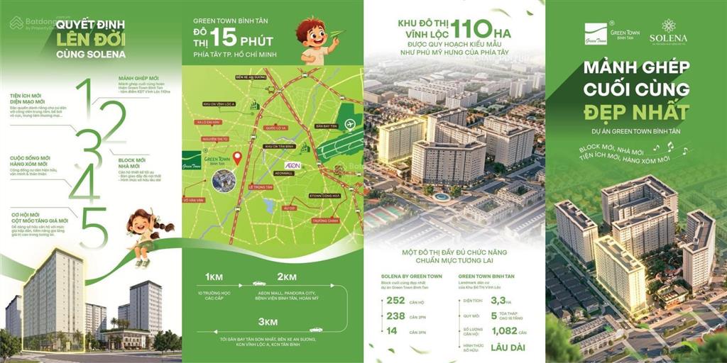 Có 450 triệu lên đời căn hộ 3pn + 2wc tại solena  green town bình tân!