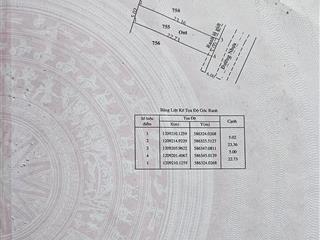 Chính chủ bán lô đất mặt tiền gần vonhome hocmoncu chi.