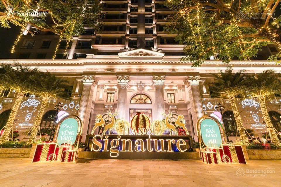 Bán cc tại hanoi signature, giá chỉ từ 45,5 tỷ, 227m2, giá tốt, đẳng cấp hoàng gia.