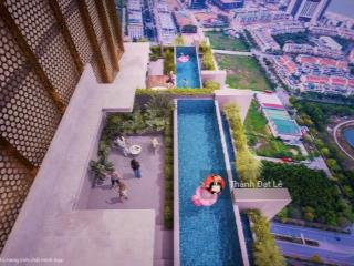 Căn sky villas, penthouse 3 tầng 463,9m2 bể bơi, sân vườn, view trực biển trung tâm du lịch hạ long