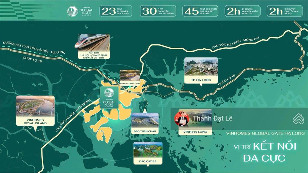 Mở bán đợt 1 vinhomes hạ long xanh  vinhomes global gate  đón sóng đầu tàu cao tốc 350km/h.