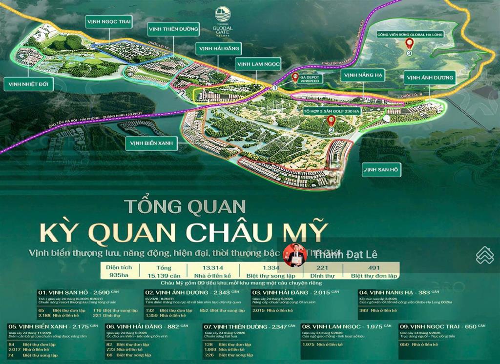 Mở bán đợt 1 vinhomes hạ long xanh  vinhomes global gate  đón sóng đầu tàu cao tốc 350km/h.