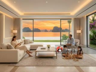 Chỉ 1 căn duy nhất biệt thự đơn lập suất ngoại giao 300m2, view biển cực đỉnh tại vịnh bình minh 1