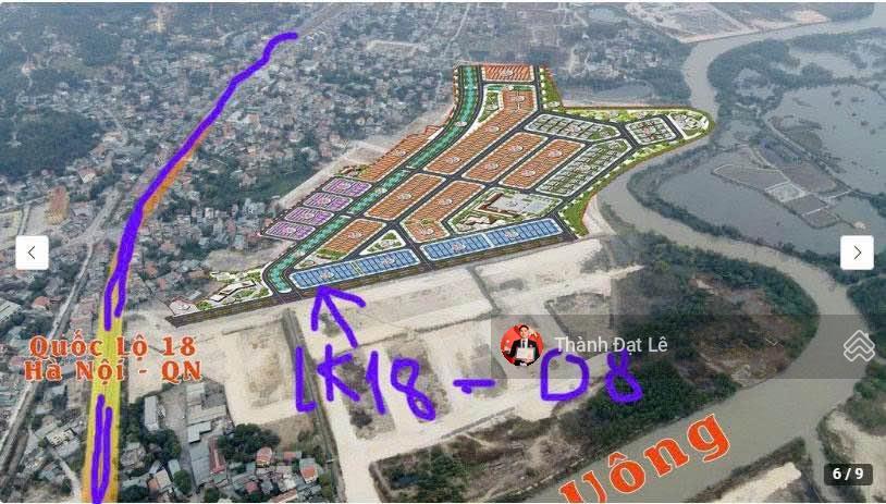 Chính chủ bán đất mặt đường 40m dt 150m² mt 7m felicity uông bí sổ đỏ sẵn cn sang tên luôn
