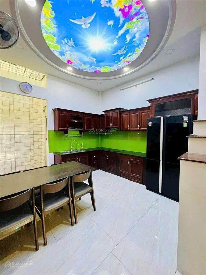 Siêu thơm  4 tầng, 5pn  xe hơi ngủ nhà  60m2 (4x15m)  7.55 tỷ  đối diện mercedes quang trung