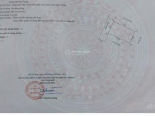 Cần chuyển nhượng lô đất dt 5 x 9 = 45 m mặt ngõ tại tràng cát hải an, hải phòng. giá 1,25 tỷ