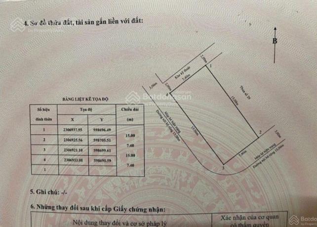 Lô 26, dt 111 m2 tái định cư ngã năm sân cát bi