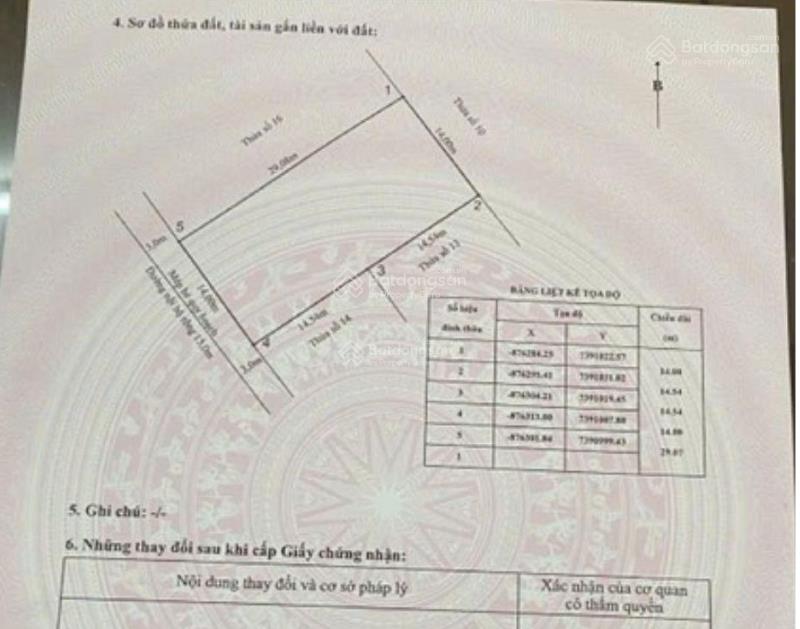 Lô 26b, dt 407 m tái định cư ngã năm sân bay cát bi