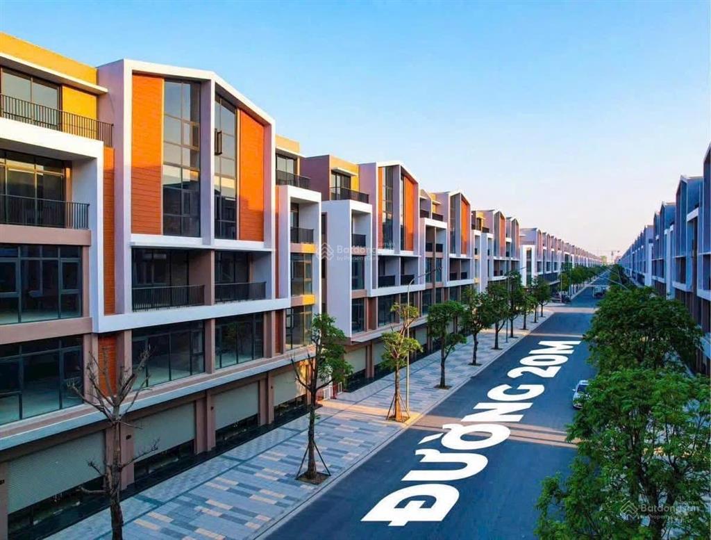 Giảm sâu shophouse ánh dương 100m giá chỉ 12,5 tỷ  2 mặt tiền  trực diện công viên nước