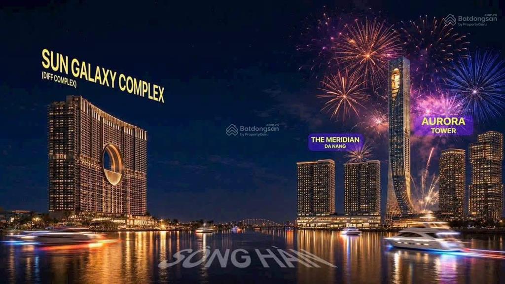Chính thức nhận booking 2 toà view pháo hoa, trực diện sông hàn. căn hộ nằm trong tổ hợp downtown