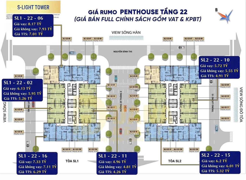 Penthouse trực diện pháo hoa đà nẵng, không dành cho số đông mà dành cho người quyết đoán