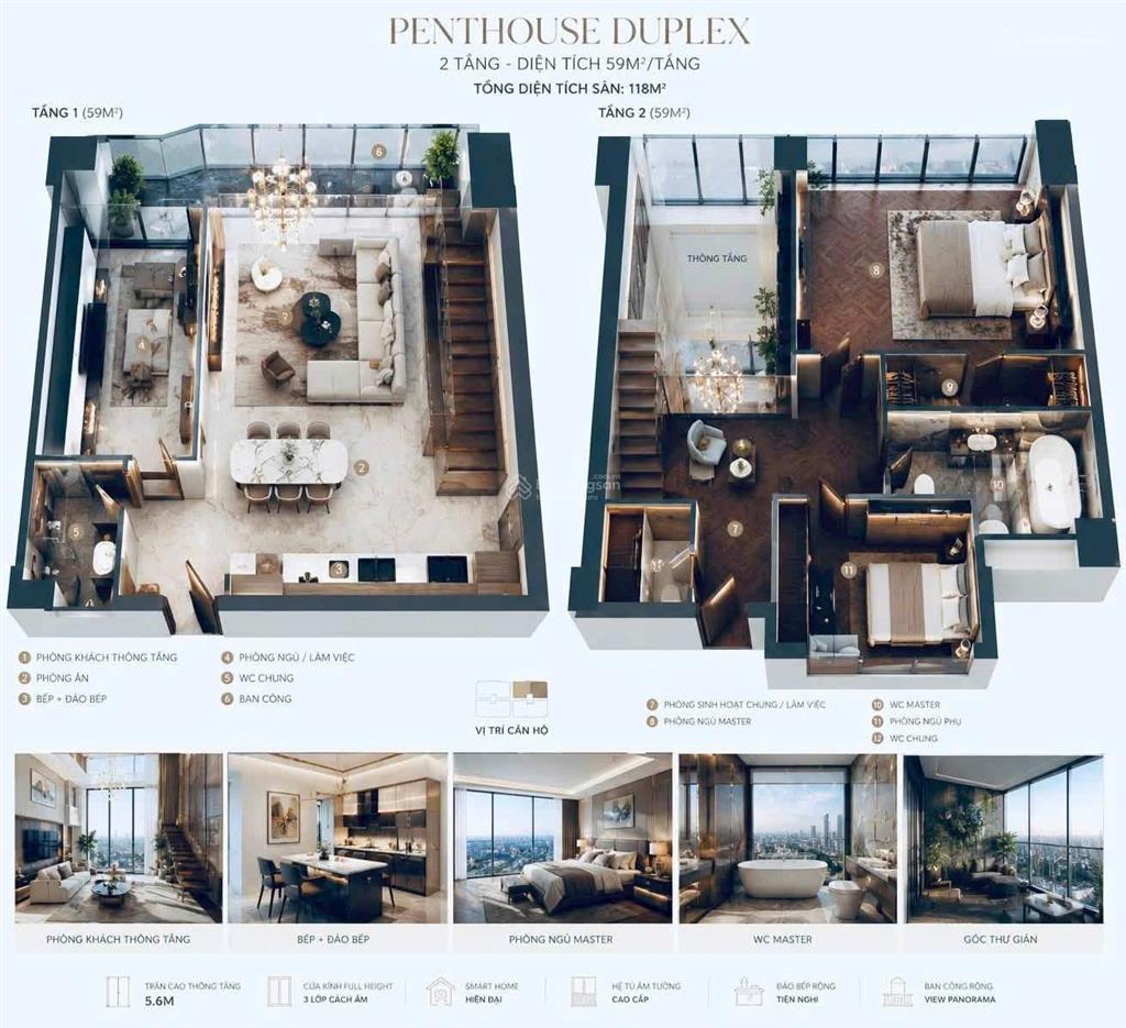 Penthouse trực diện pháo hoa đà nẵng, không dành cho số đông mà dành cho người quyết đoán