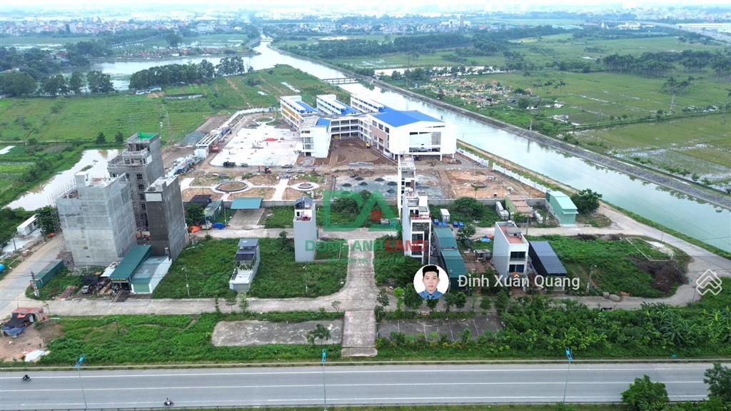 Bán đất đấu giá x2 đồng nhân, hải bối view dự án thành phố thông minh  north hanoi smart city
