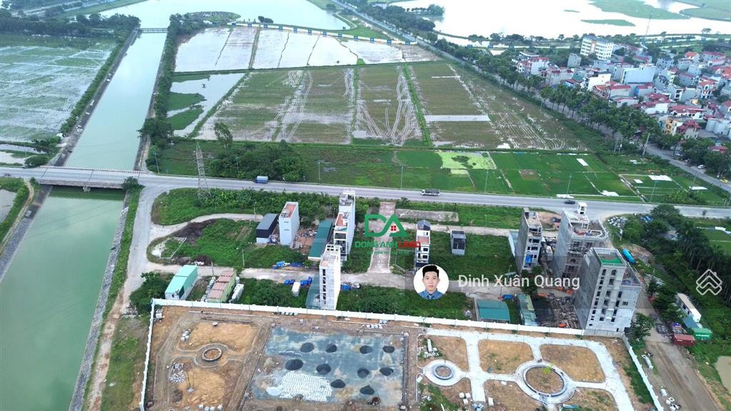 Bán đất đấu giá x2 đồng nhân, hải bối view dự án thành phố thông minh  north hanoi smart city