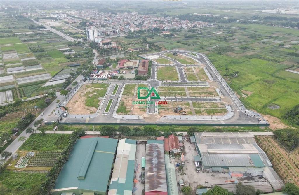 Bán đất tái định cư đông nam cổ dương, tiên dương, đông anh mặt đường 40m kinh doanh