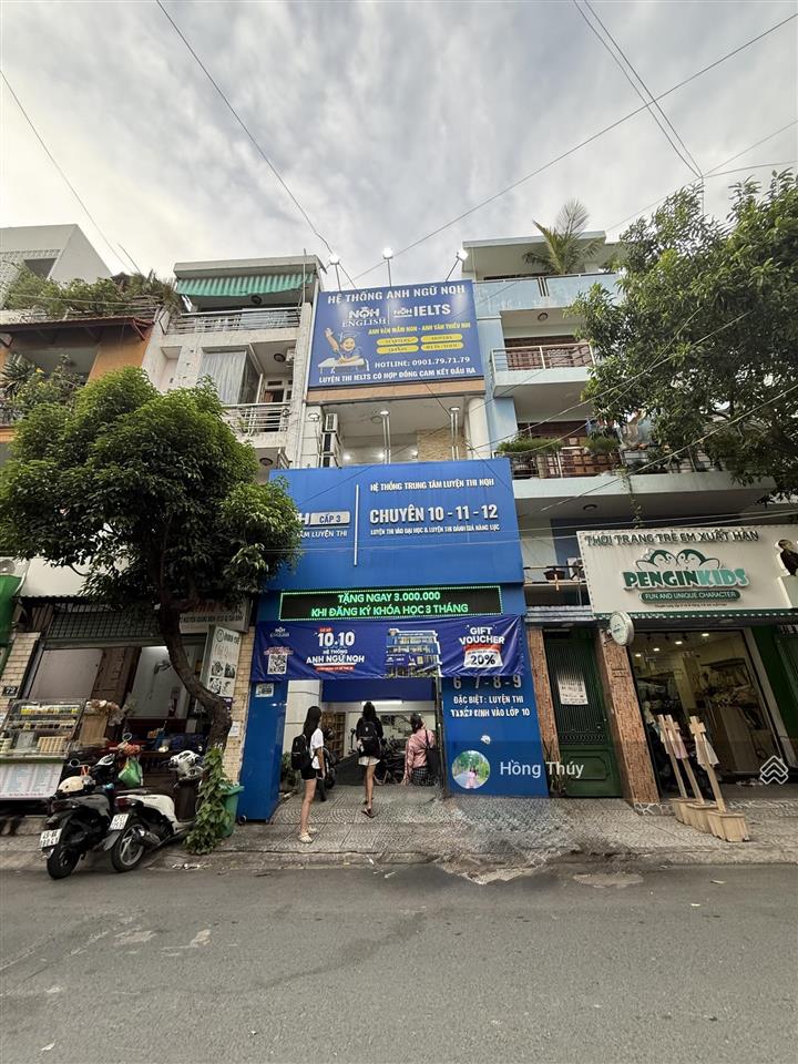Bán nhà mtkd nguyễn quang bích 2 tầng, đất 100m2 tiện xây căn hộ văn phòng giá 18 tỷ tl