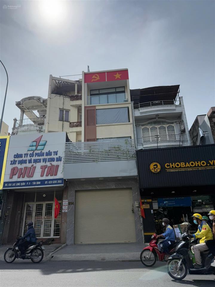 (hot) bán nhà mặt tiền lạc long quân gần chợ tân bình, dt 4x22m 4 tầng giá chỉ 18 tỷ tl