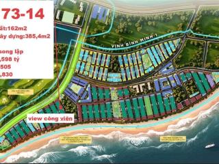 Siêu phẩm song lập view công viên  bm 73  14 diện tích 162m2 giá tts chỉ 16,83 tỷ